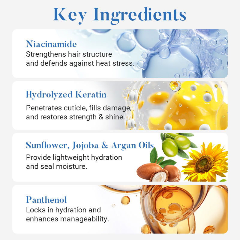 private label repairing hair mask